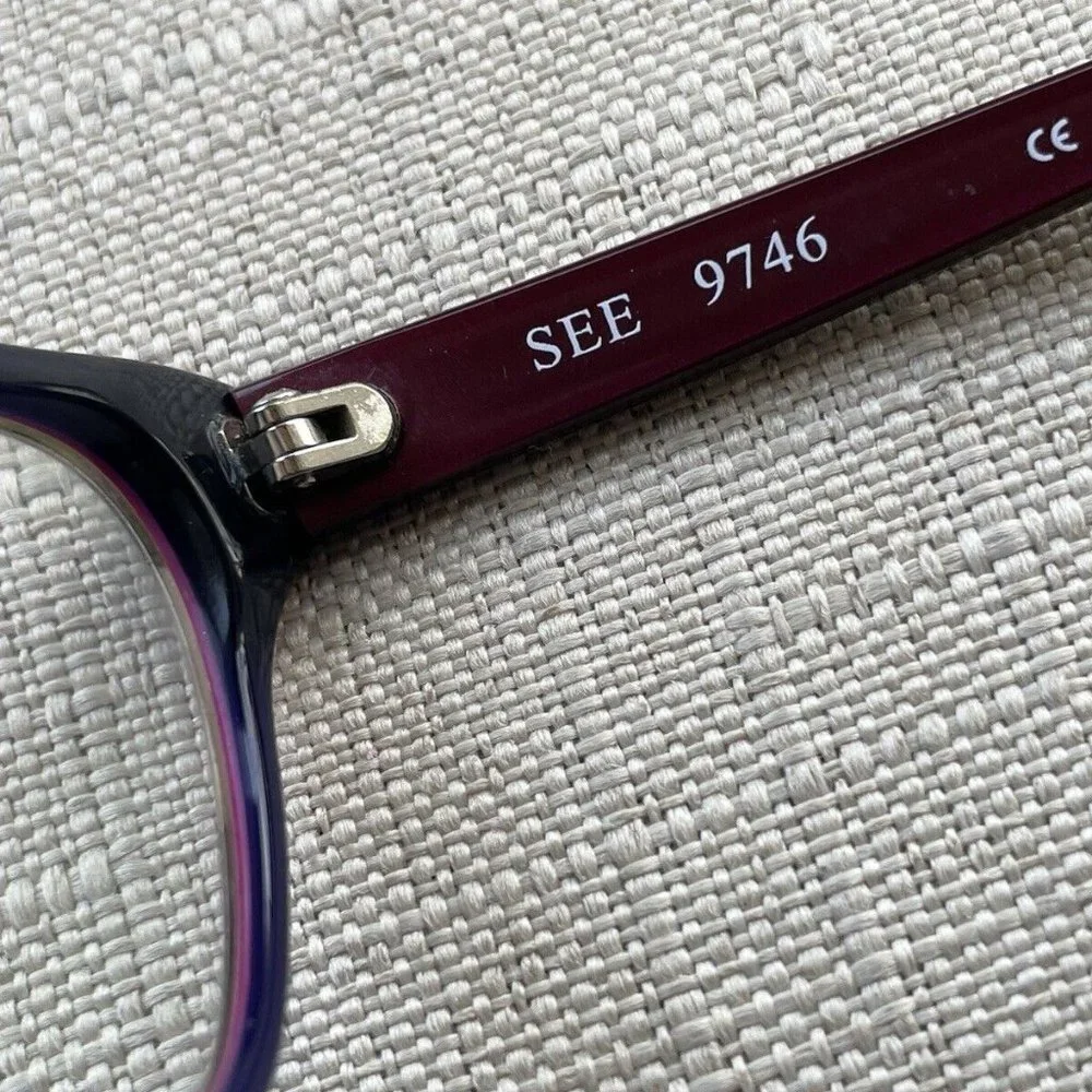 SEE Women Eyeglasses Red Tone c902 48[]16 135 Glasses